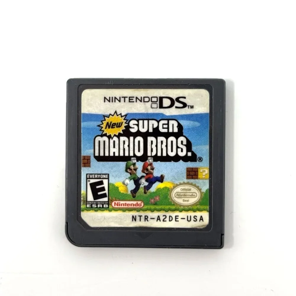 New Super Mario Bros Nintendo DS NDS 2006 Cart Only Refurbished Tested